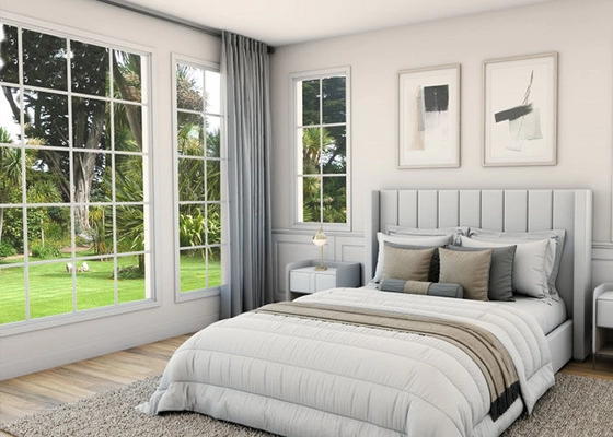 Eco Friendly Quick Assemble Modern Luxury Prefab House Villa Light Steel Frame