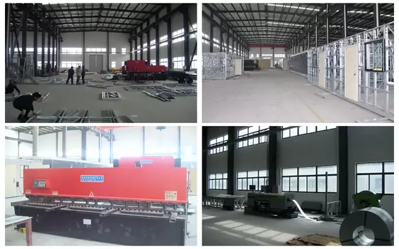 Small Family Steel Frame Prefab Bungalow Homes / Contemporary Prefab Homes