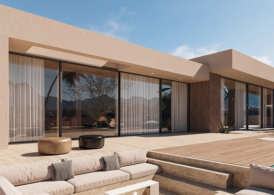 Stylish Single Family Homes Quacent Luxury Single-Family Home Modern Prefab House Prefabricated Wooden Bungalow Villa