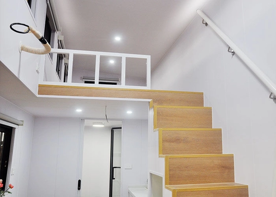 Tiny House With Bathroom And Kitchen Luxury Prefabricated Home Ready To Ship