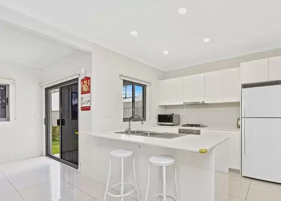 Architecture Prefab Steel House 1.15mm Steel Frame With AZ150 Zinc Coating