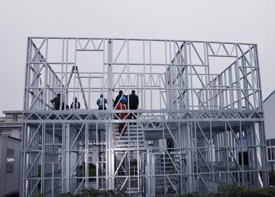 ustralia Light Weight Light Steel Frame Homes , Quick Assemble Emergency Shelter