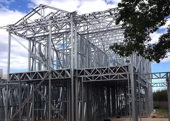 Light Gauge Steel Prefab Houses: Luxury Villa Kits Ready To Build Modular Home