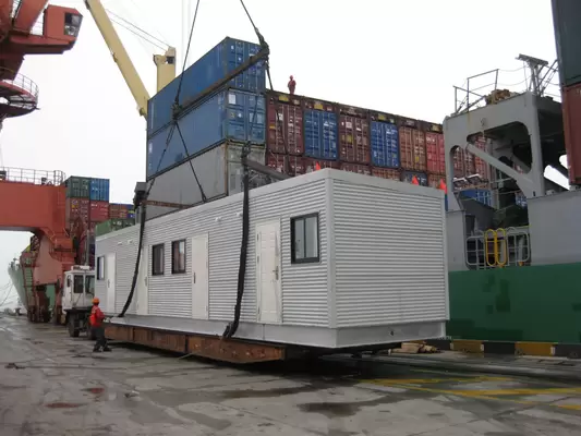 Architect Designed Prefab Modular Homes / Light Steel Wide Modular Tabernacle Park Home