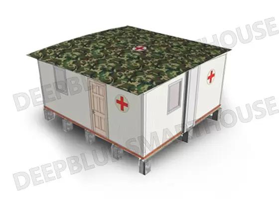Isolation Wards Sandwich Panel Shelter Emergency Housing