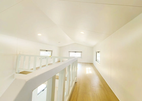 Tiny Prefabricated Mini House Portable Mobile Home Trailer Houses On Wheels