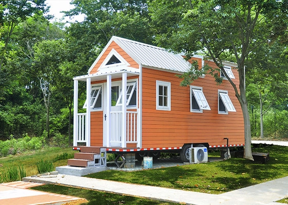Prefab Luxury Light Gauge Tiny House On Wheels AS Standard Trailer House