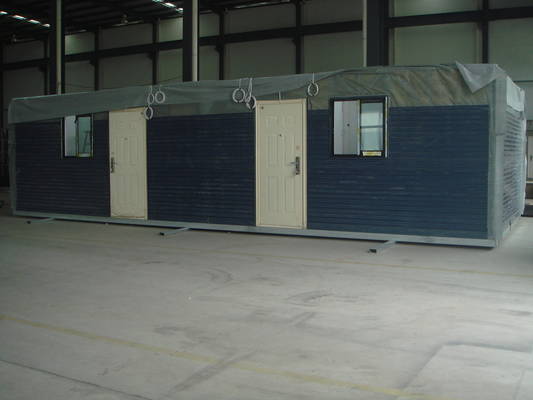 Moistureproof Prefab Modular Homes Prefabricated Light Steel House Fireproof