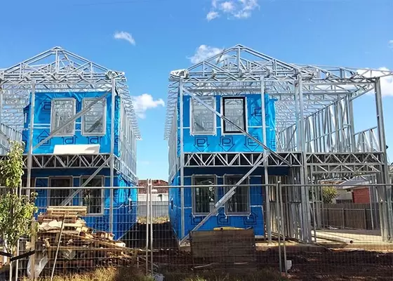 Light Gauge Steel Prefab Houses: Luxury Villa Kits Ready To Build Modular Home