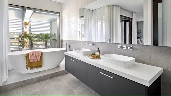 Light Steel Frame Prefabricated House 4-Bedroom 2-Bathroom Luxury Modular Home