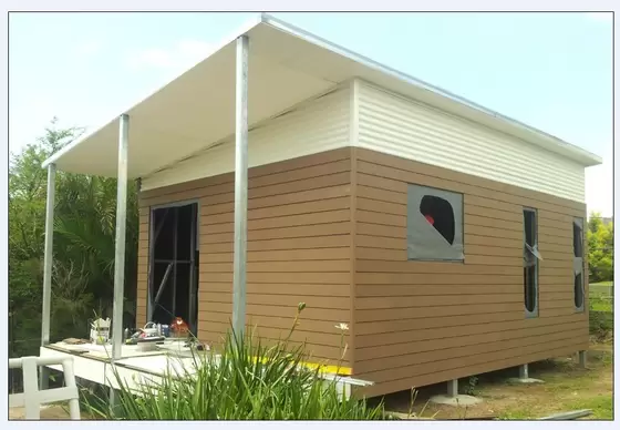 Light Steel Structure Australian Granny Flat / Foldable House With Light Weight