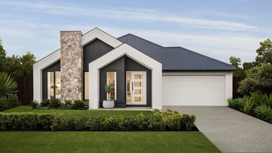 Villa AS/NZS/USA Light Steel Frame Modern Prefab House Luxury Modular Home