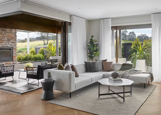 Prefabricated  Prefabricated House Building Light Steel Prefab Home Beautiful Wooden Bunglalow