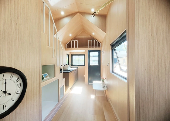 High-Quality Tiny House on Wheels Save Costs with Deepblue Smarthouse