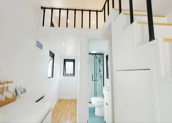 Australia Standard Prefabricated MobileTiny House On Wheels Trailer Cabin For Garden Airbinb