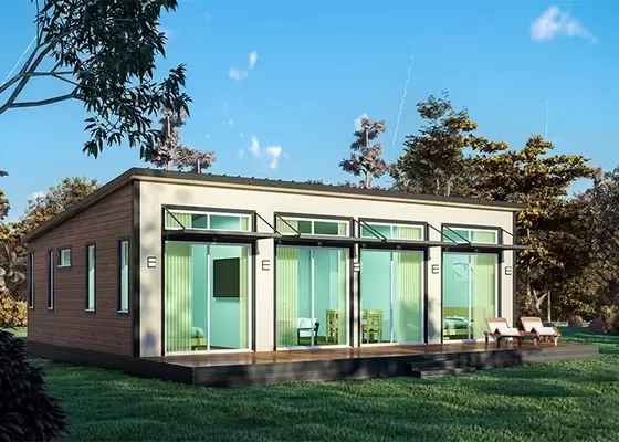 Mobile Tiny Prefab Studio Modular Home Steel House Kits To Build Light Frame CFC Sheet