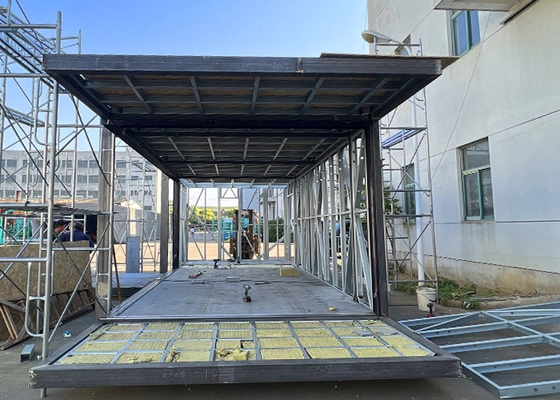 ICC ES Light Gauge Steel Frame Prefab Overwater Bungalows Garden/Yard Studio