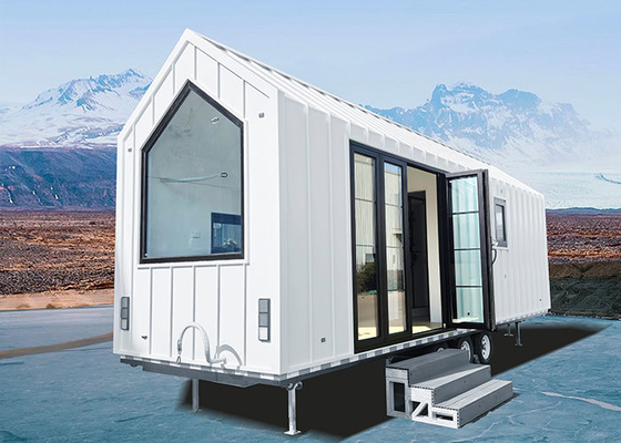 Prefabricated Mobile Tiny House On Wheels AS Trailer Ready To Ship