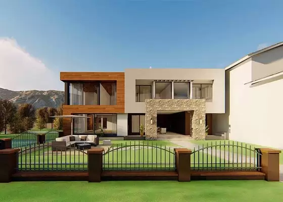 Fiber Cement Board Luxury Prefab Houses Ultra Modern Prefab Homes Prefab Home Kits