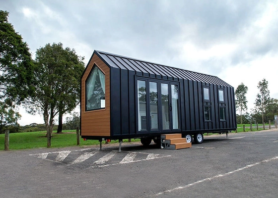 Los Angeles Emergency Trailer House On Wheels Luxury Movable House