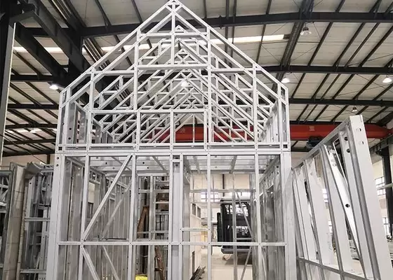 Resort Hotel Garden Studios: Prefab Light Gauge Steel Cabins  Ready To Build Modular Home