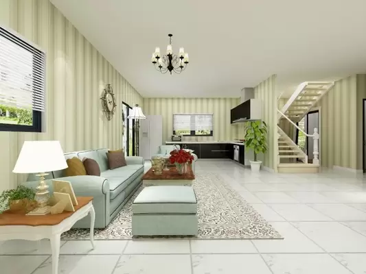 Affordable AS4600 Light Gauge Steel Framed Modular Homes Prefabricated House For Modern Villa