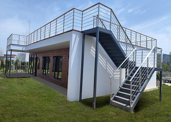 Modern Prefab Homes With Light Gauge Steel Framing Systems Wooden Bungalow For Beach