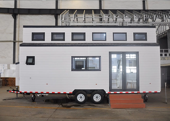 Prefab Tiny House 2 Bedrooms 2 Floors Modern Portable Home Tiny Home Trailer