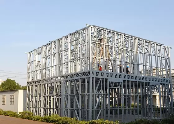 CE/NZ Standard 2-Storey Luxury Prefab House Steel Frame Homes For Families Modular House