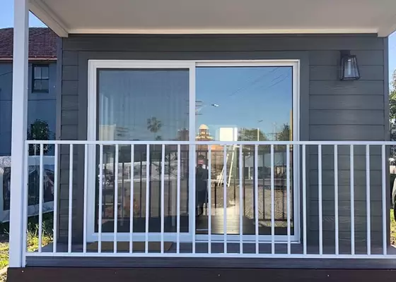 Ceramic Tile Prefab House Mobile House Light Metal Frames​ 3450mm