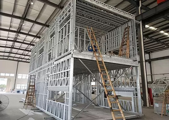 Structures AU NZ Standard Light Steel Frame House To Build Luxury Prefabricated Homes