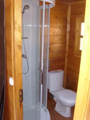 Prefabricated House Kits House , Light Steel Structure Wooden House , Different Color Ceiling