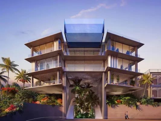 Structures AU NZ Standard Light Steel Frame House To Build Luxury Prefabricated Homes