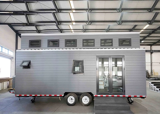 Prefabricated House With Light Steel Structure Tiny House On Wheels Modular Home