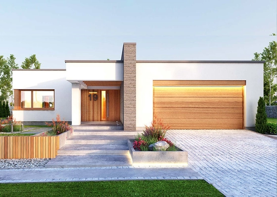 AU/NZ Standard Light Gauge Steel Villa Prefabricated Luxury Home Design