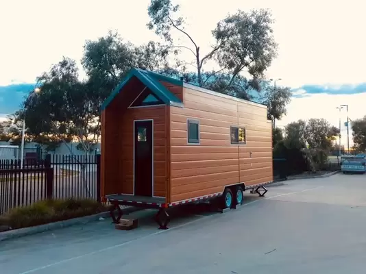Light Steel Frame Prefab Eco Modular Tiny Trailer Home Modular Prefabricated Homes