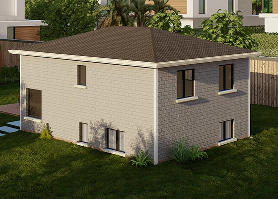 Prefab Luxury House Kits: High-End Villa Houses With Light Gauge Steel Modular Home