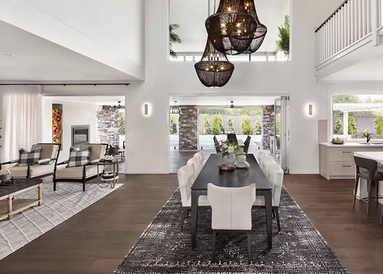 Modular Prefabricated Villa Modern Light Steel Prefab House Galvanized Steel Prefab House