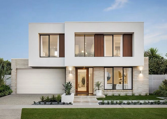 ICC EN-1090  Framecad Steel Structure Prefabricated  House Villa House Luxury With Pool