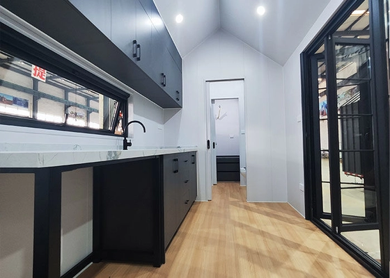 NZ / AS Prefab Modular Tiny House Kit Luxury Prefab Tiny House On Wheels
