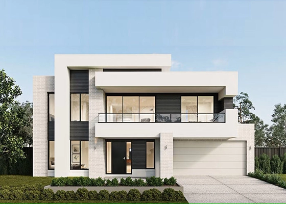 AS4600 Prefabricated 2 Bedroom Luxury Villa Home Kit With Light Steel Frame
