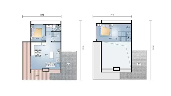 Prefab Light Steel Frame House Hotel Unit Optimal Integration With Landscape