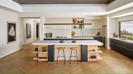 AS/NZS/USA Affordable Modular Prefab Homes With Light Gauge Steel Frame Modular Home Kit