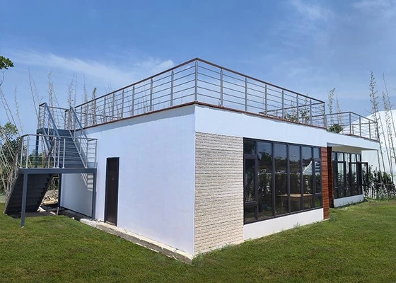 Modern Prefab Homes With Light Gauge Steel Framing Systems Wooden Bungalow For Beach