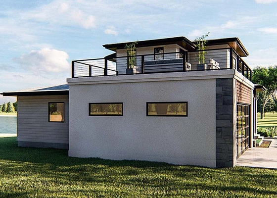 Prefabricated Luxury Villas Modular Homes DeepBlue SmartHouse Australian Standard