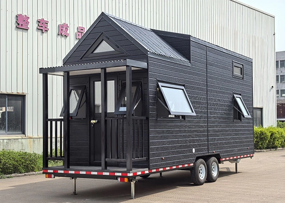 Australia Standard Prefabricated MobileTiny House On Wheels Trailer Cabin For Garden Airbinb