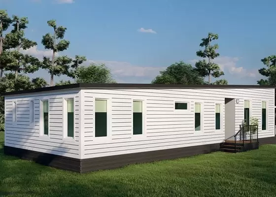 ICC EN-1090 Light Frame Prefab Steel Mobile House Villa Kits Wooden Bungalows