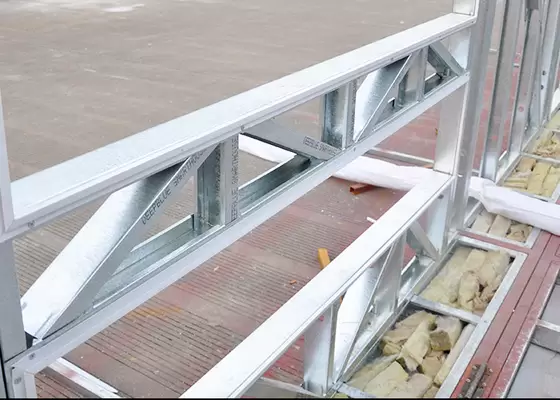 Light Steel Frame Environmentally Friendly Prefab Mobile Homes Quick Assemble