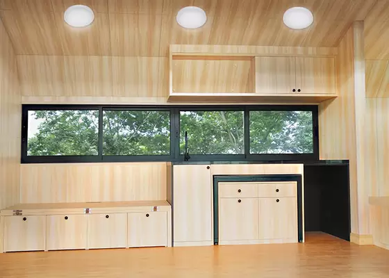 Prefabricated Tiny House On Wheels | Modular Light Steel Frame With Engineered Framing System