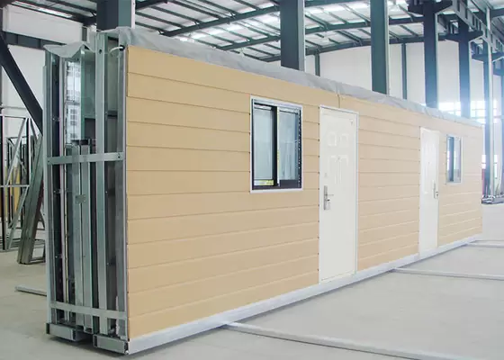 Light Steel Modern Modular Homes Easy And Quick Installation House Yellow Motor Homes